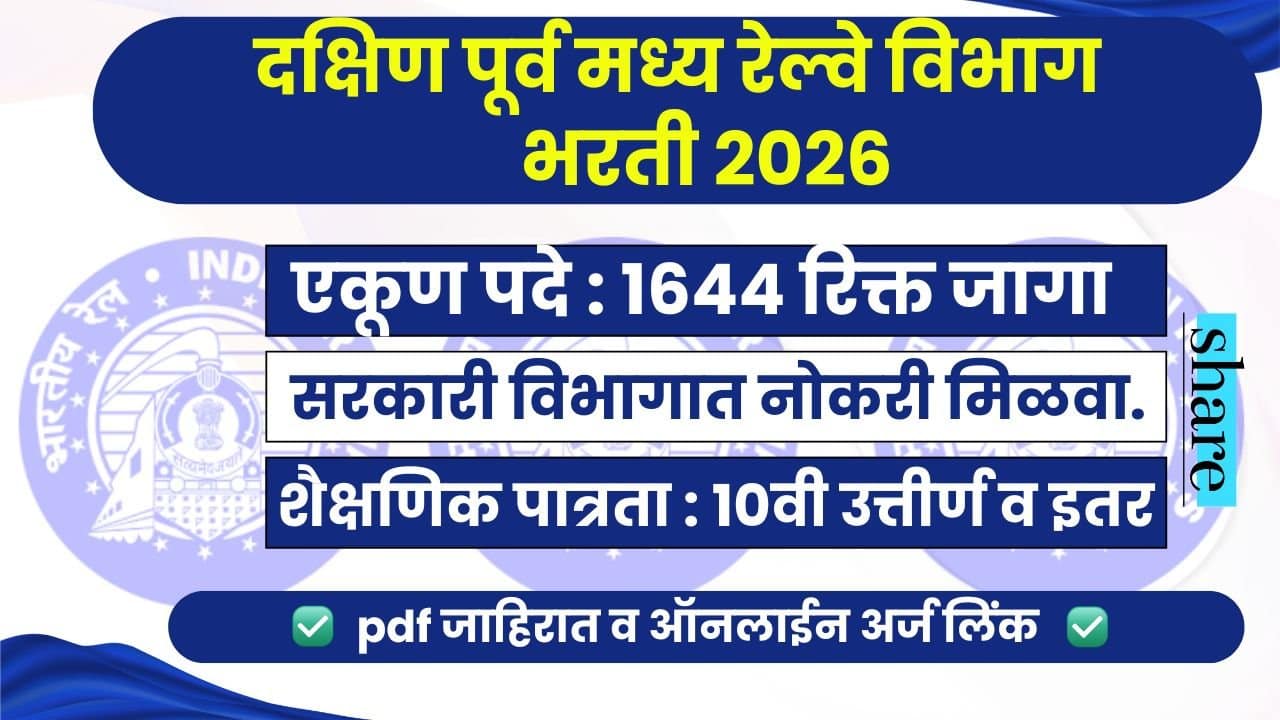 SECR Bharti 2026